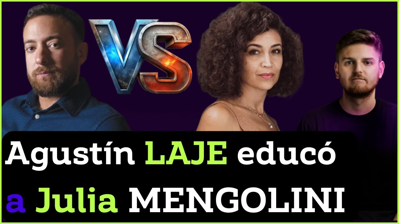 Agustín Laje destroza a Julia Mengolini: la crisis de la izquierda en redes