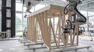 Robotic collaboration in timber construction