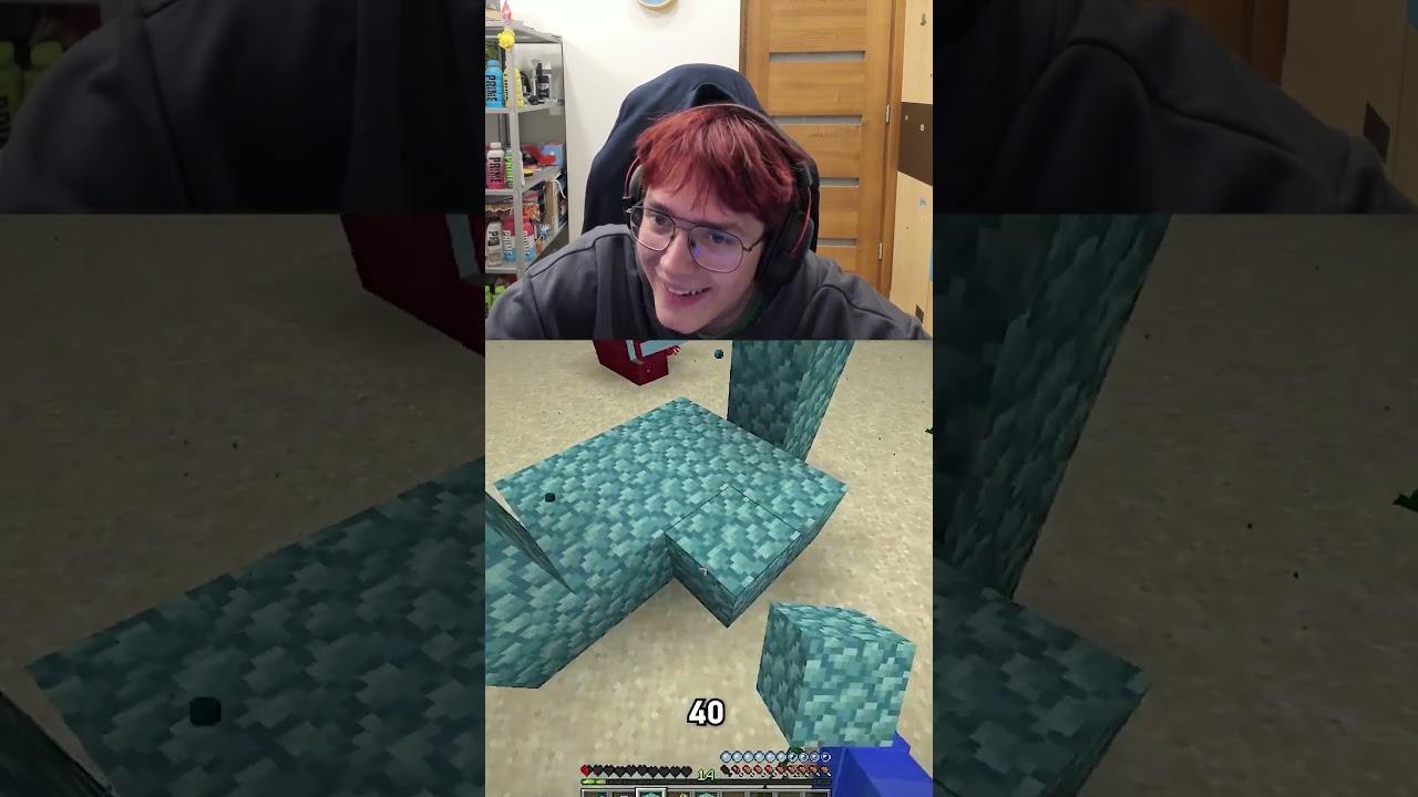 Insane Trick In Minecraft Is So OP?!🤫​😅​ #minecraft #minecraftshorts #gaming #klproza #funny