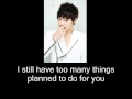 Wheesung - With me, english subs 