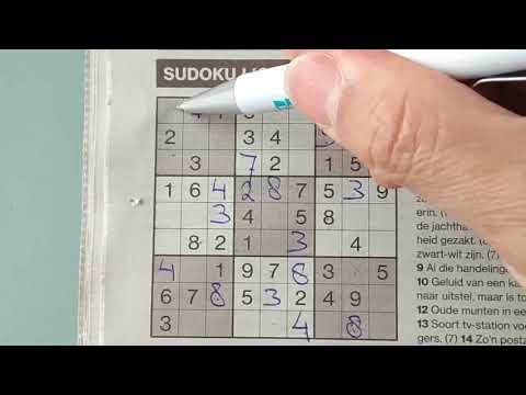 Easy Light Sudoku puzzle in 5 minutes (with a PDF file) 05-03-2019 part 1 of 2