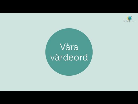 Våra värdeord