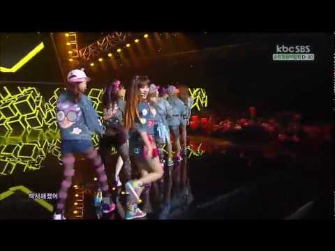 SeoHyun Hit Jessica @ 130120 I Got A Boy Live