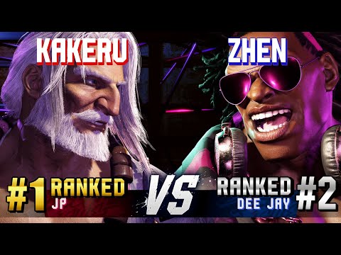 SF6 ▰ KAKERU (#1 Ranked JP) vs ZHEN (#2 Ranked Dee Jay) ▰ High Level Gameplay