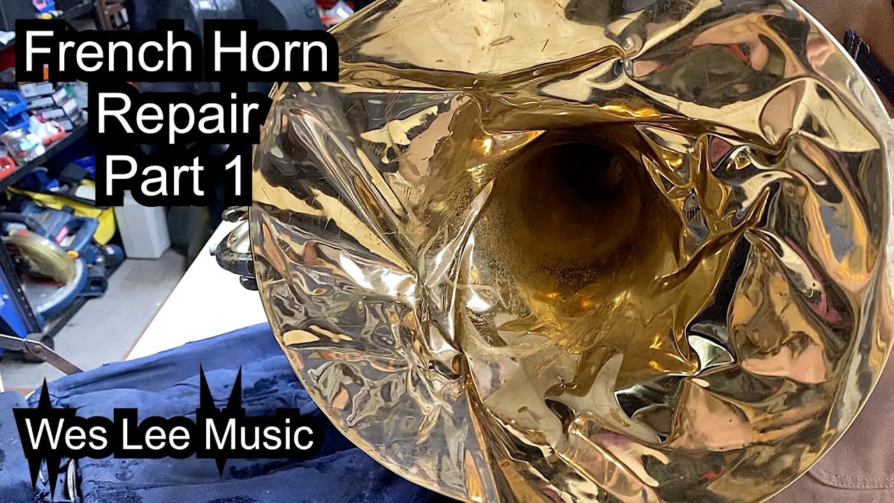 Watch video French Horn Repair part 1- Wes Lee Music Now French Horn Repair part 1- Wes Lee Music