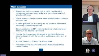 Treasury Guest Lecture: Fiscal Policy for the Future Series - Prof. Roel Beetsma