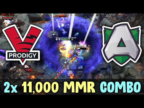 Alliance vs VP.P — 11,000 MMR Invoker mid