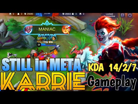 HOW TO ESCAPE EPIC AND LEGEND RANK/KARRIE GAMEPLAY