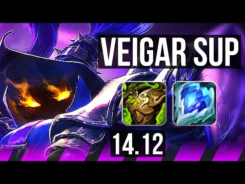 VEIGAR & Jhin vs BLITZCRANK & Jinx (SUP) | 1900+ games, 9/5/18 | EUW Grandmaster | 14.12