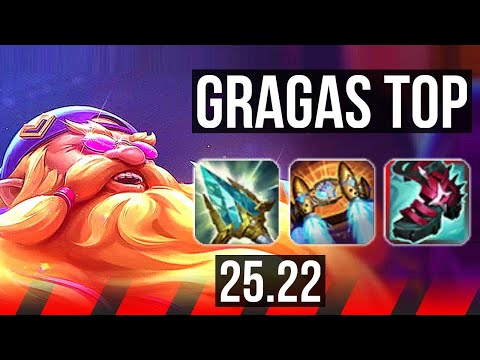 GRAGAS vs YONE (TOP) | 14/1/10, Legendary | KR Master | 25.22