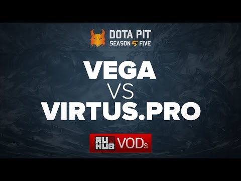 Vega Squadron vs Virtus.pro, Dota Pit Season 5 CIS Qual, game 1
