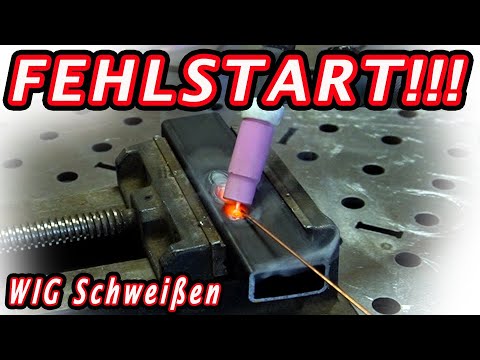Fehlstart 💥Darum klappt das WIG Schweißen nicht! Zuschauer Problem gelöst