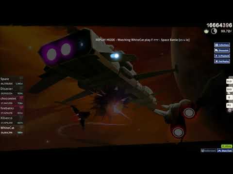 WhiteCat | F-777 - Space Battle [cs 4 lo] 99.52% 1x miss #1