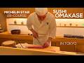 250 Michelin Starred 28 Course Private Dining Sushi Omakase Nishiazabu Taku Vlog 4K
