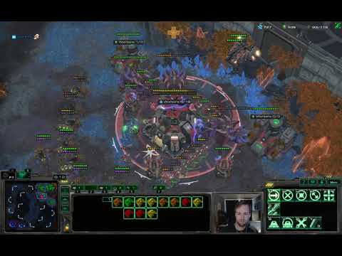 Facing Clever Ultralisk Rush - Masters TvZ - Starcraft 2 LotV