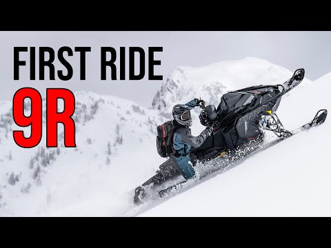 First Ride on the NEW Polaris RMK 9R