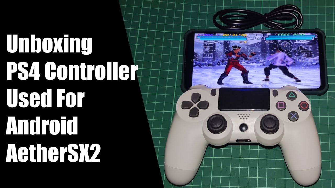 Unboxing PS4 DualShock 4 Controller Gamepad | AetherSX2 Tekken Tag Tournament (2022)