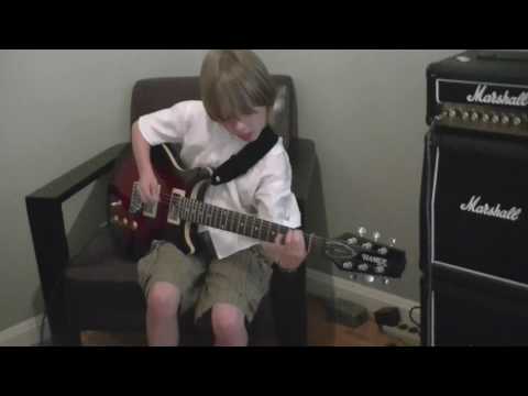 Alexander Scheman (age 8) Crazy Train