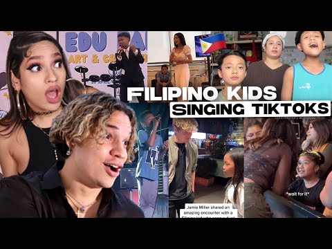 Pinoy Kids are AMAZING SINGERS..| Latinos react to VIRAL Filipino Singers 'KIDS EDITION'