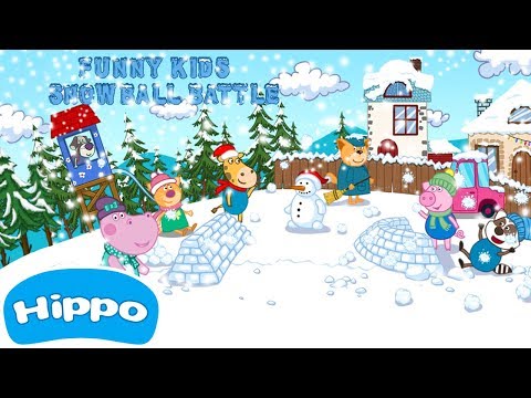 Funny Snowball Battle: Winter Games Video