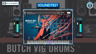 Video thumbnail for Native Instruments Butch Vig DRUMS - ALL PRESETS - SOUNDTEST by SoundSource