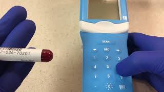 Running Patient Sample on i-Stat