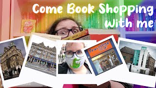 Come Book Shopping With Me in Newcastle | Visiting lots of bookshops | Book Haul