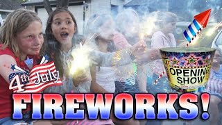 FIREWORKS!!! Don't Play with Fire! TNT OPENING SHOW! 4th of July
