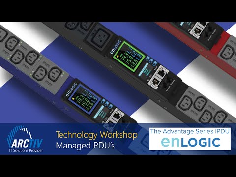ArcTiv Webinar - Enlogic Advantage Series PDU