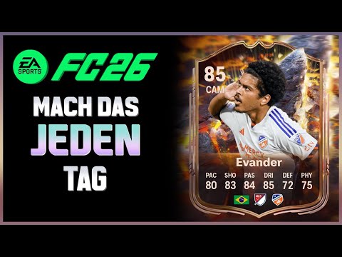Mach das unbedingt JEDEN TAG! Cornerstones SBC von Evander | EA FC 26