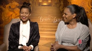 Gugu Mbatha-Raw & Audra McDonald Interview - Beauty and the Beast