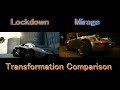 Lockdown and Mirage transformations are similar... | Rise of the Beasts