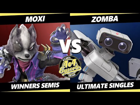 4o4 Smash Night 46 Winners Semis - Zomba (ROB) Vs. moxi (Wolf) SSBU Ultimate Tournament