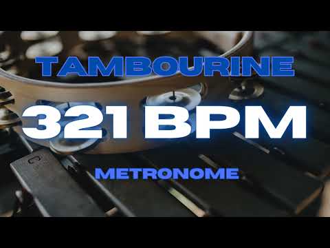 321 BPM - Tambourine Metronome