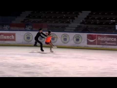 Hana GASSOUMI / Corentin RAHIER SD French Junior Nationals 2015