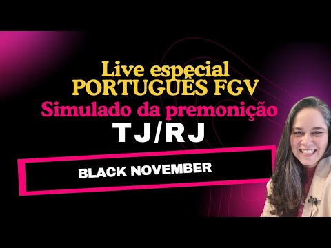 Simulado da premonição FGV TJRJ - Pense como o examinador - Live #332