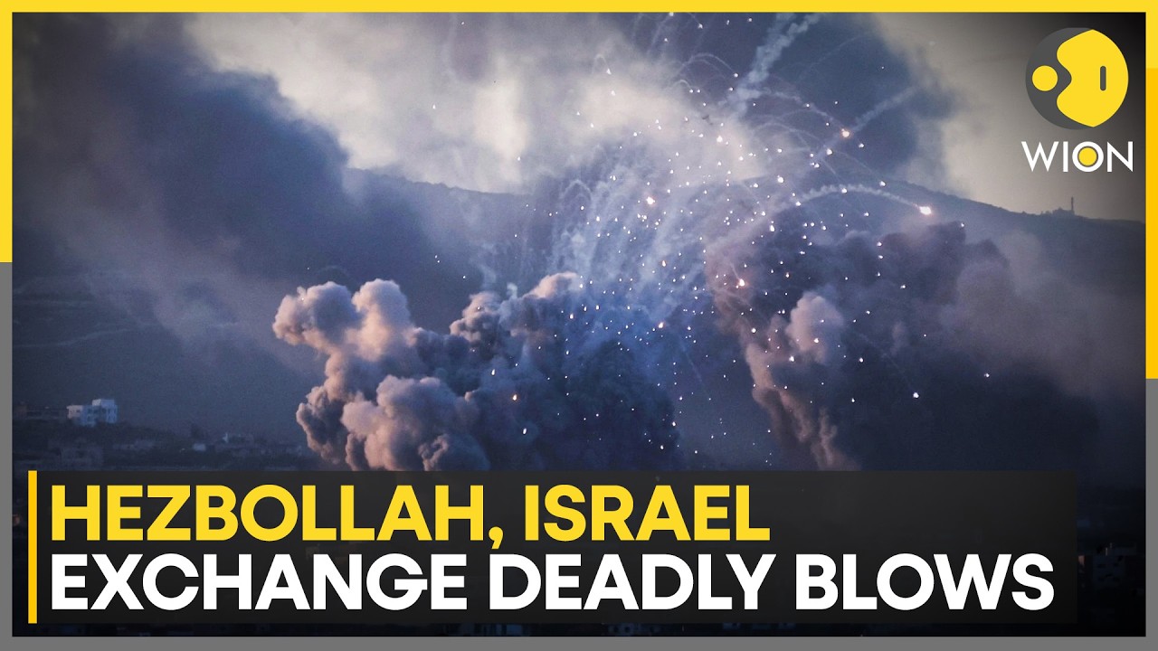 Israel-Lebanon War: Israeli Strikes Pound Lebanon As Hezbollah Fires Back | WION