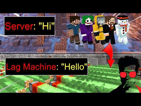 Force Ken - Tricking The Entire Server Into Going To A Lag Machine On 2b2t In Minecraft