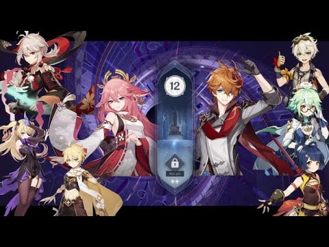 C0 yae miko aggravate C0 childe national - 3.2 abyss floor 12 (9-stars)