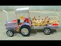 How To Make Matchbox Tractor Trolley Diy Toy Matchbox Tractor Easy Life Hacks