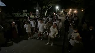 令和4年 額神社 秋季祭礼本祭-6 (かほく市高松)