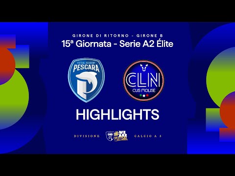 Academy Pescara-Laborvetro CLN CUS Molise 3-3 | Goals and HL | Matchday 15 | Serie A2 Elite 2025/...