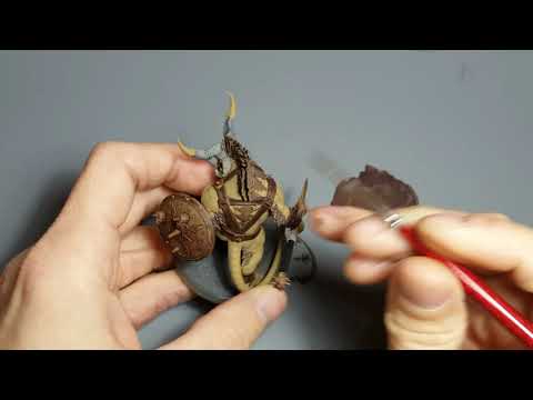 Insta Live 32 - Ogroid Myrmidon  pt3, Shading and Animal Patterns. (Close ups)