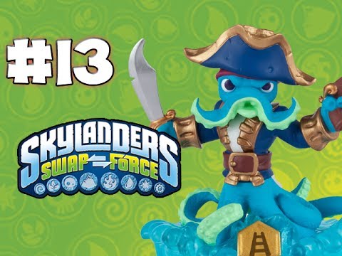 SKYLANDERS SWAP FORCE GAMEPLAY WALKTHROUGH - PART 13 - Evil GlumShanks Boss Fight!