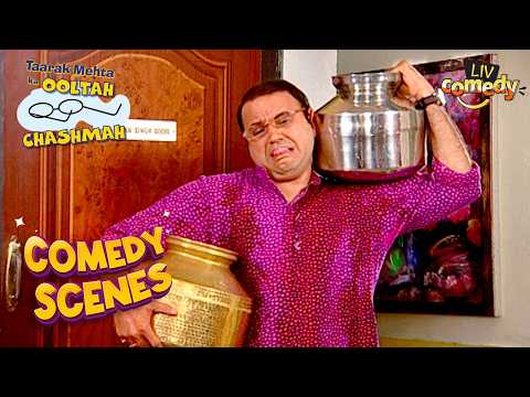 Bhide बने Gokuldham के Water Delivery Boy! | Taarak Mehta Ka Ooltah Chashmah | Comedy Scenes