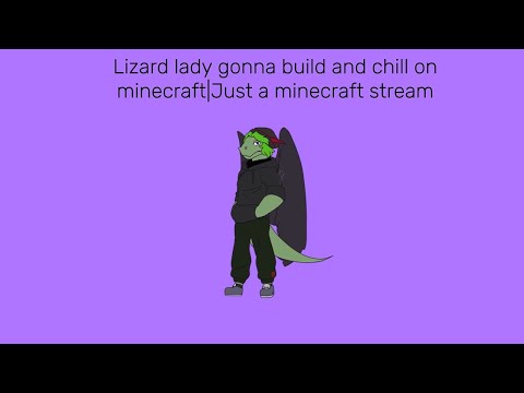 Insane build challenge with a lizard lady on Minecraft | Must watch!