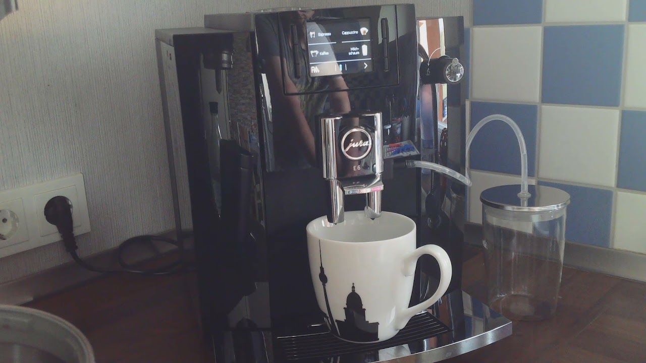 JURA E6, kein richtiger Milchschaum