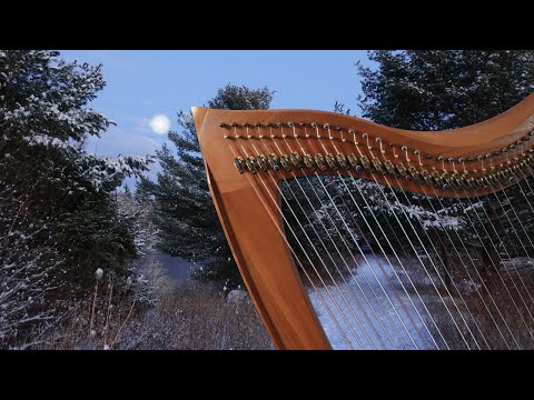 Winter Moon, mystical harp solo