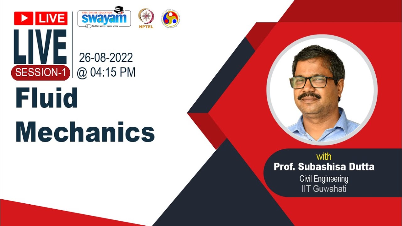 Fluid Mechanics - MOOCs Live Session I, July 2022