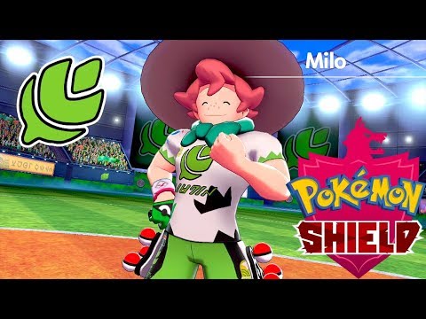 Pokémon Shield - Gym Leader Milo